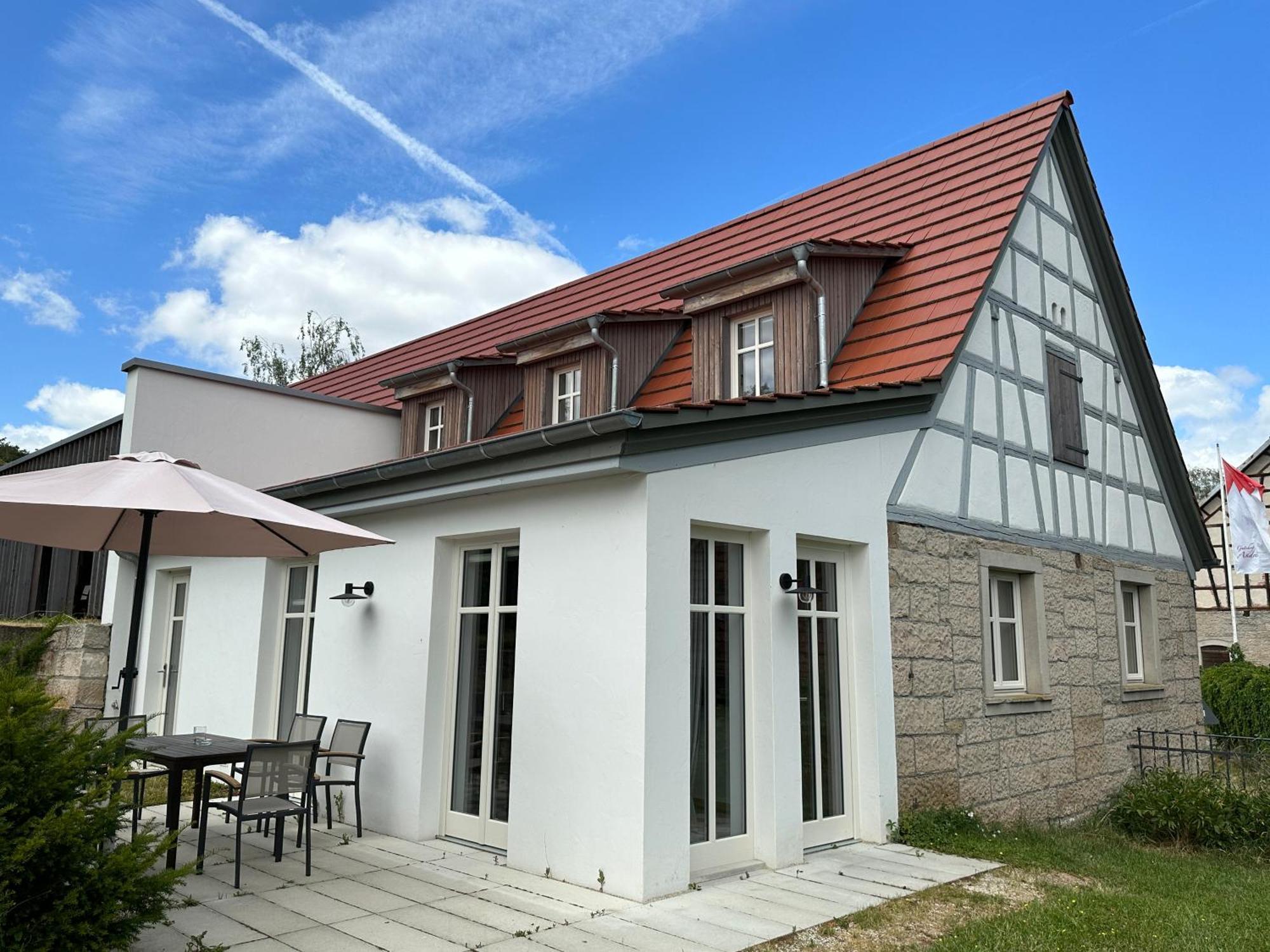 Gutshof Andres Otel Kirchlauter Dış mekan fotoğraf